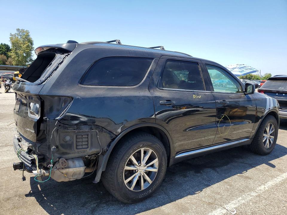 Photo 3 from auction – 2016 DODGE DURANGO with VIN 1C4RDJDG9GC308690