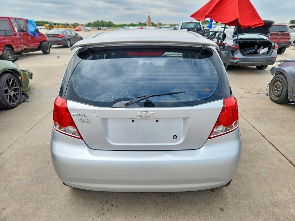 Photo 6 from auction – 2006 CHEVROLET AVEO with VIN KL1TD66666B576129