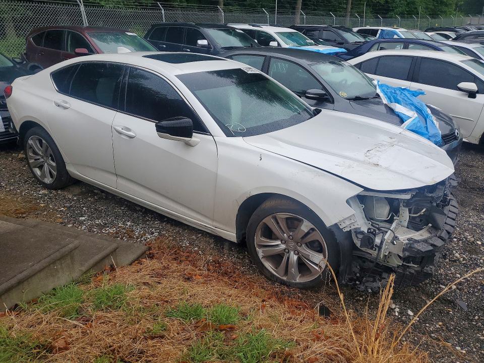 Photo 4 from auction – 2021 ACURA TLX with VIN 19UUB5F41MA005485