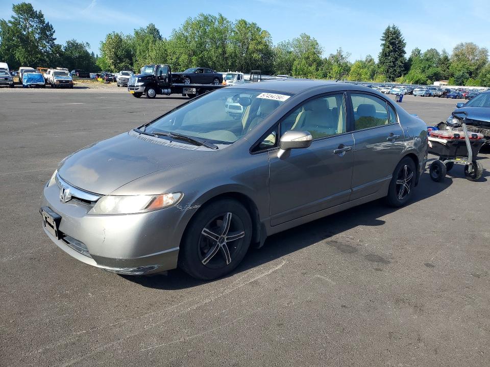 HONDA CIVIC 2007 with VIN JHMFA36297S030919 - Photo from auction