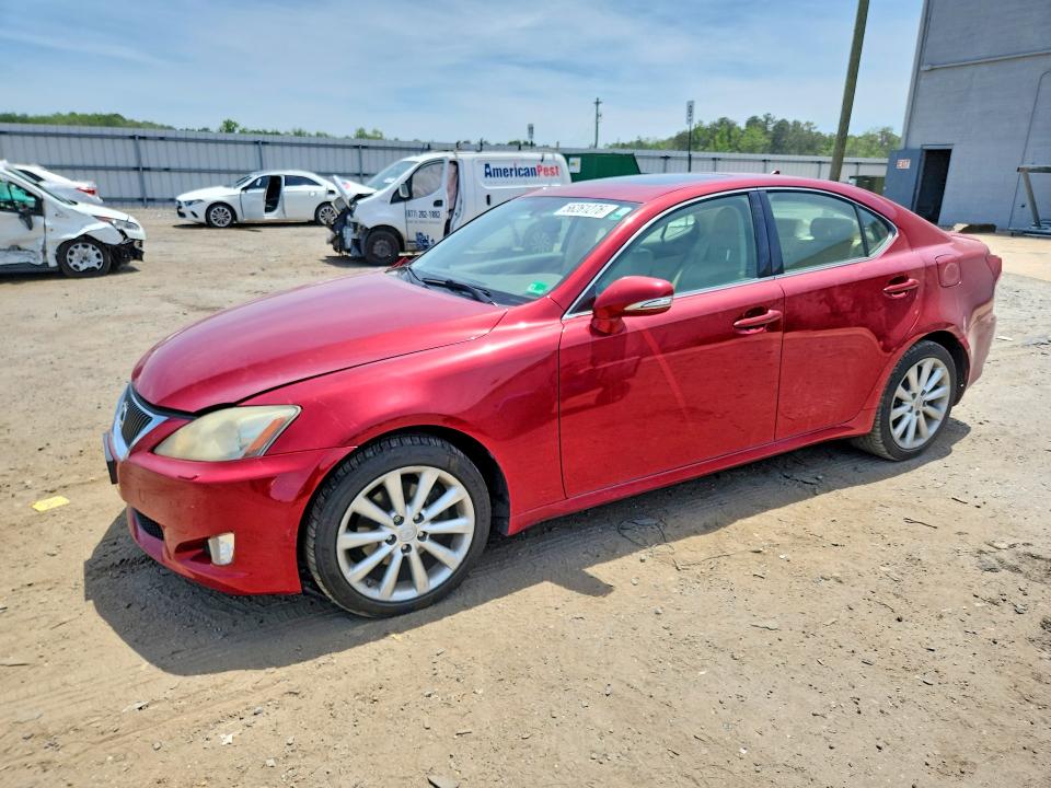 LEXUS IS 2010 with VIN JTHCF5C22A2033091 - Photo from auction