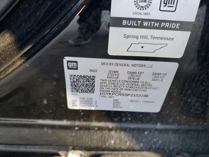 Photo 14 from auction – 2023 CADILLAC XT6 with VIN 1GYKPCRS5PZ102288