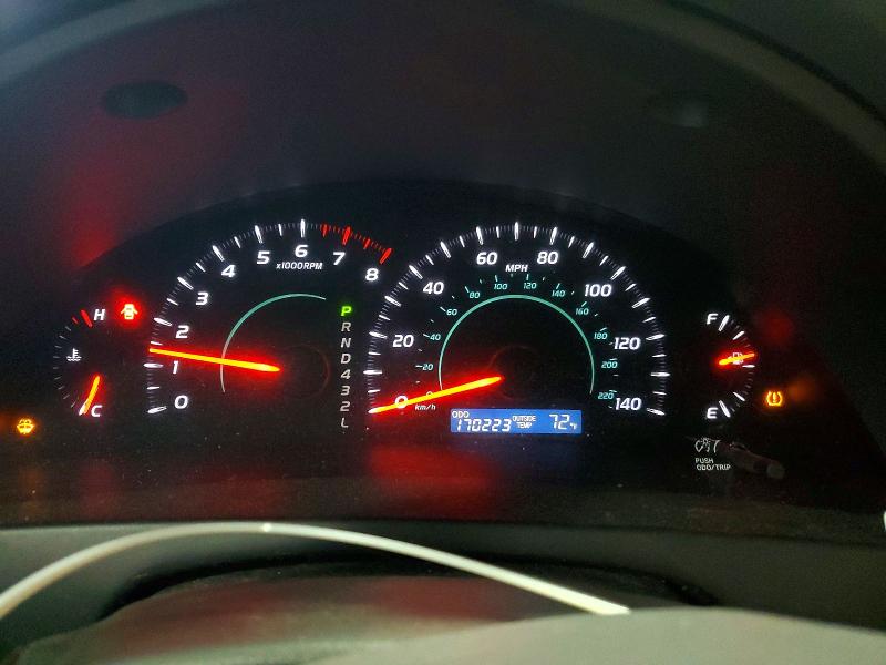 Photo 9 from auction – 2009 TOYOTA CAMRY with VIN 4T1BE46K09U365788