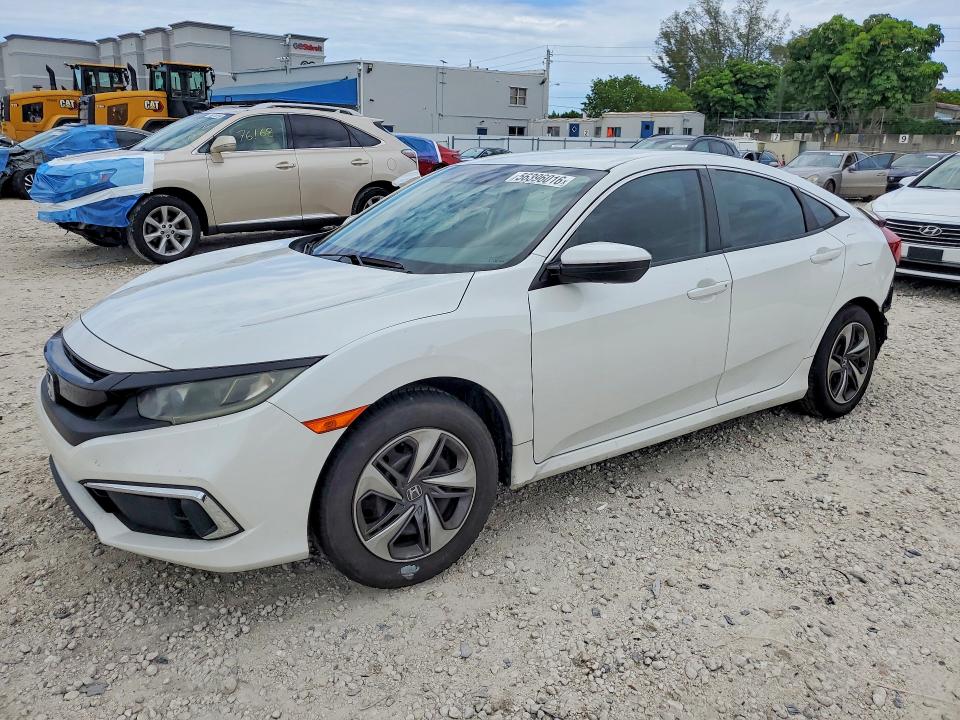 HONDA CIVIC 2019 with VIN 19XFC2F62KE013979 - Photo from auction