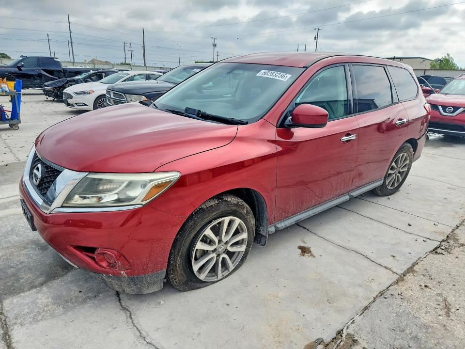 NISSAN PATHFINDER 2015 with VIN 5N1AR2MN2FC642556 - Photo from auction