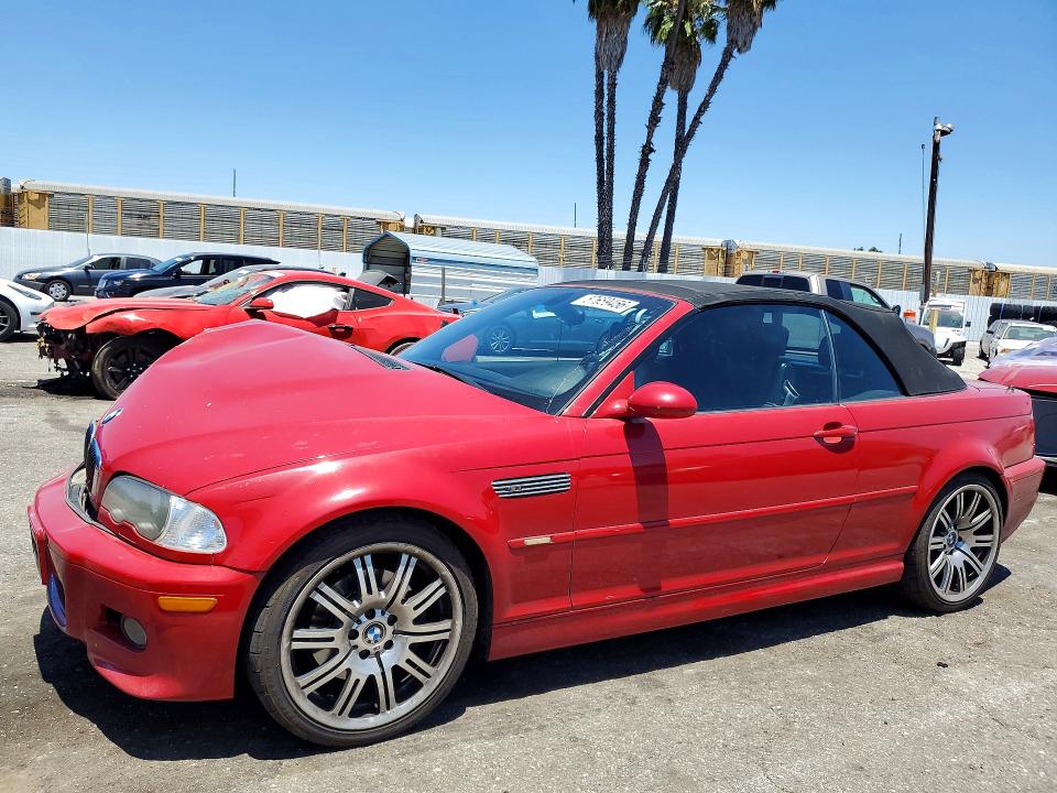 BMW M3 2003 with VIN WBSBR93403PK03461 - Photo from auction