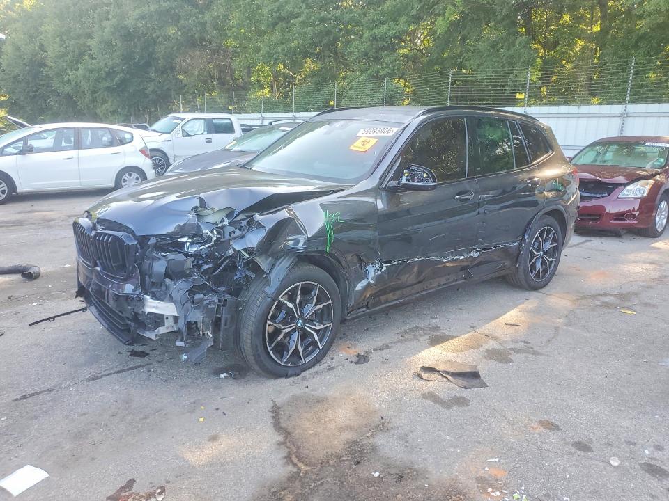 BMW X3 2024 with VIN WBX47DP04RN305109 - Photo from auction
