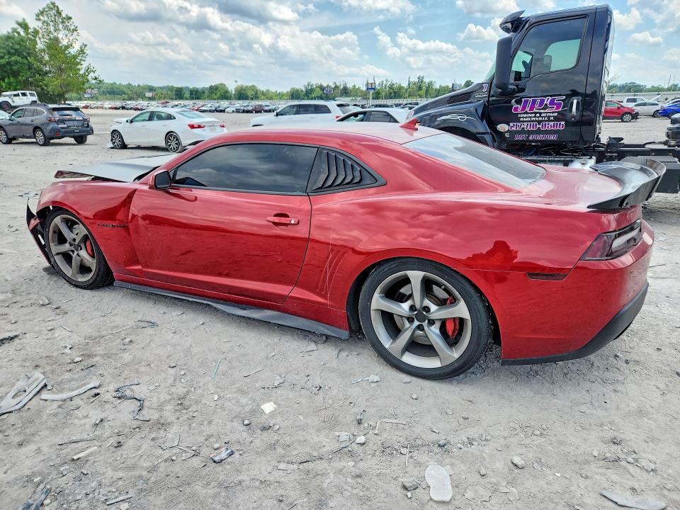 Photo 2 from auction – 2015 CHEVROLET CAMARO with VIN 2G1FK1EJ2F9265604