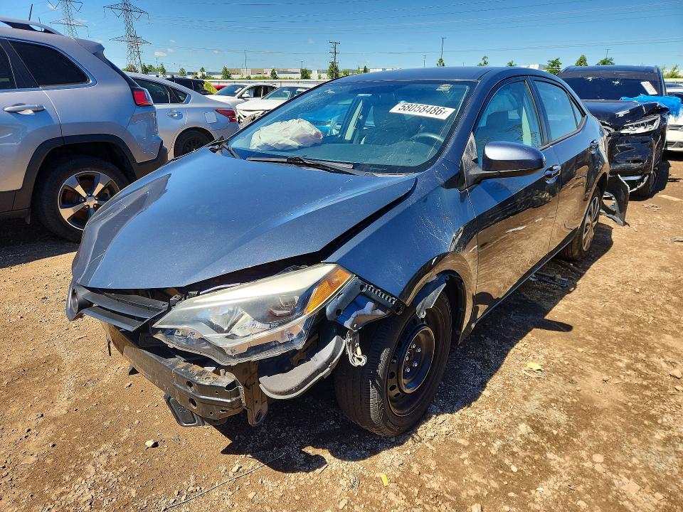 TOYOTA COROLLA 2014 with VIN 5YFBURHE2EP128190 - Photo from auction