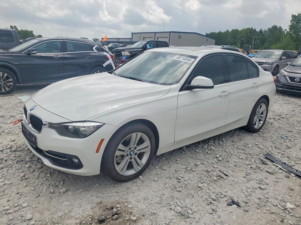 BMW 328 2016 with VIN WBA8E9G5XGNU29151 - Photo from auction