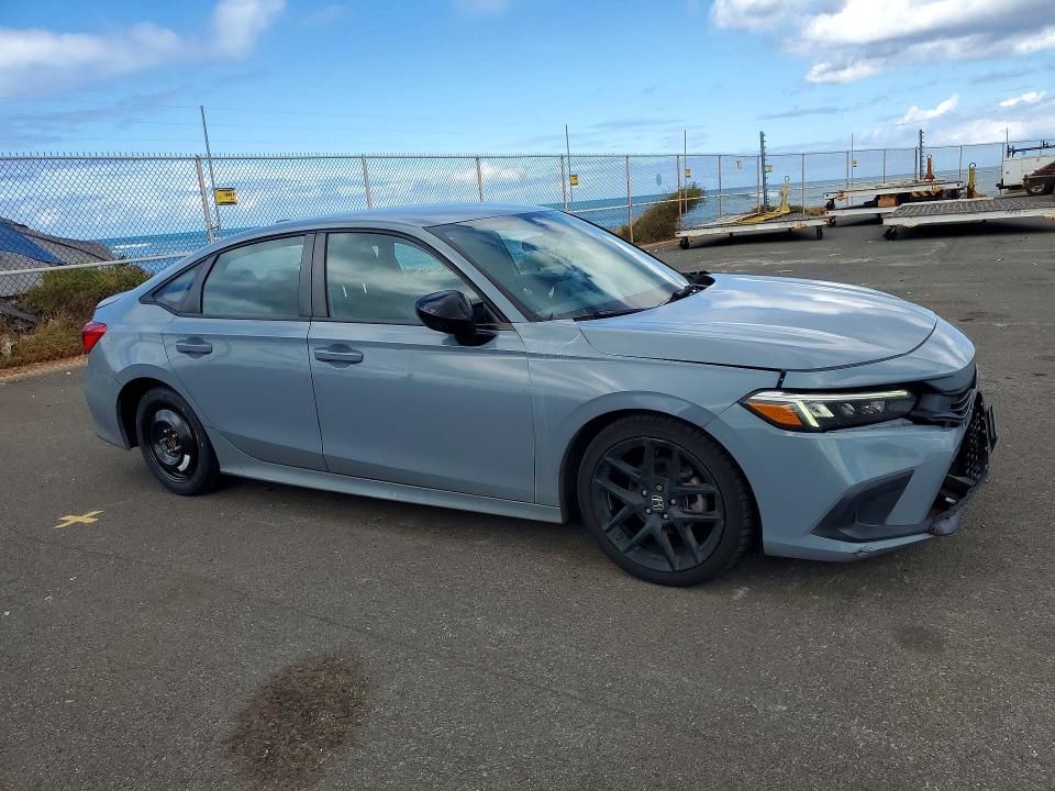 Photo 4 from auction – 2022 HONDA CIVIC with VIN 2HGFE2F59NH500379