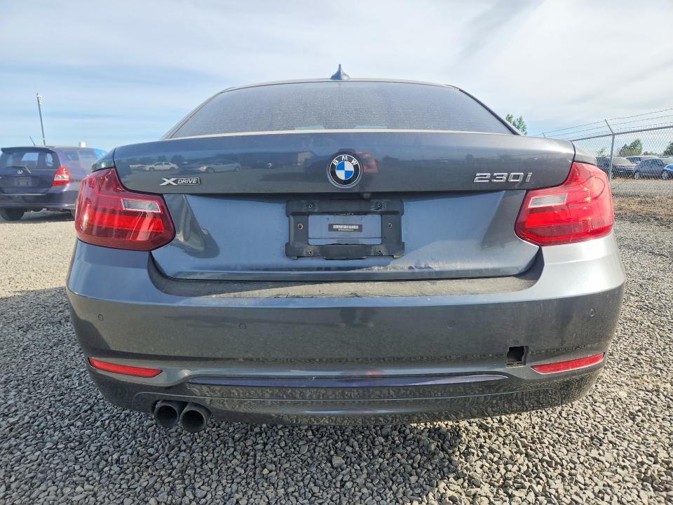 Photo 6 from auction – 2017 BMW 230XI with VIN WBA2H9C50HV641917