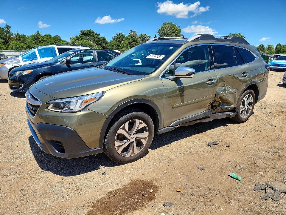 SUBARU OUTBACK 2021 with VIN 4S4BTAPC1M3113672 - Photo from auction