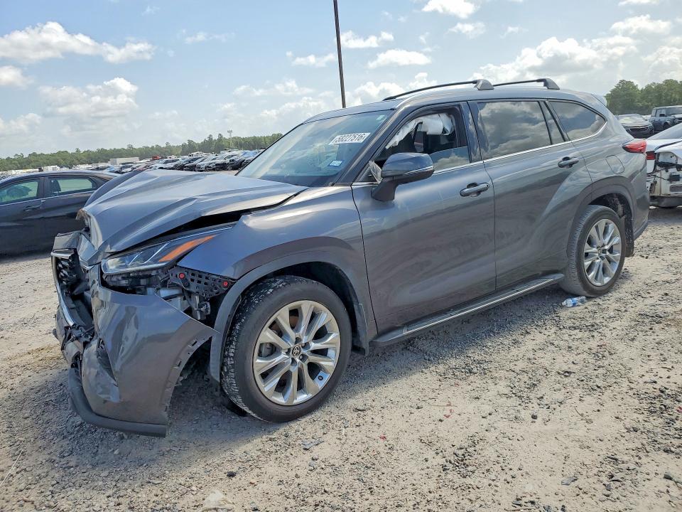 TOYOTA HIGHLANDER 2020 with VIN 5TDYZRAH4LS025695 - Photo from auction