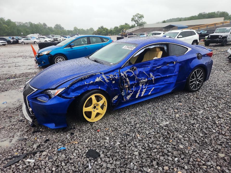 LEXUS RC 2015 with VIN JTHHE5BC6F5010955 - Photo from auction