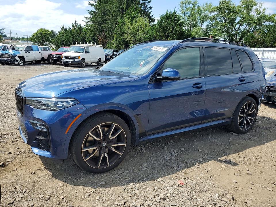 BMW X7 2022 with VIN 5UXCW2C03N9K91100 - Photo from auction