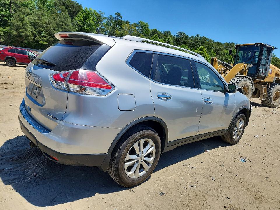 Photo 3 from auction – 2015 NISSAN ROGUE with VIN KNMAT2MV2FP558655