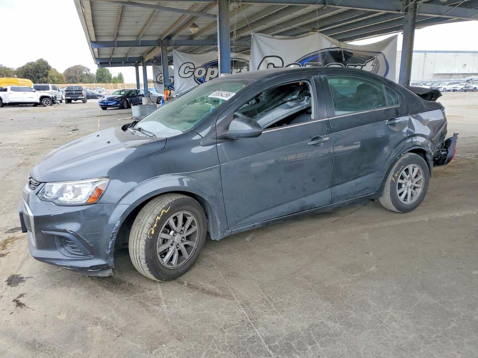 CHEVROLET SONIC 2018 with VIN 1G1JD5SGXJ4114753 - Photo from auction