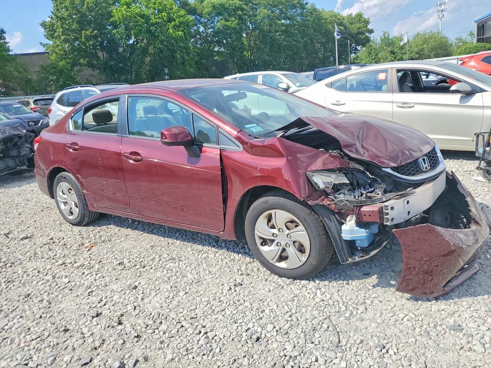 Photo 4 from auction – 2013 HONDA CIVIC with VIN 2HGFB2F54DH535953
