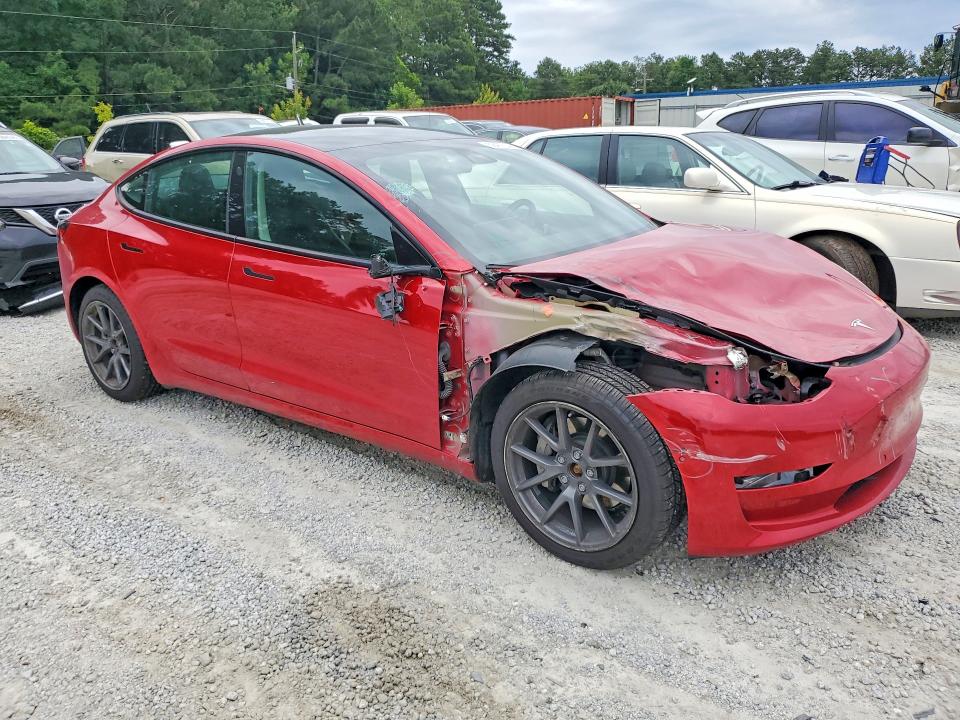 Photo 4 from auction – 2022 TESLA MODEL 3 with VIN 5YJ3E1EB0NF170057