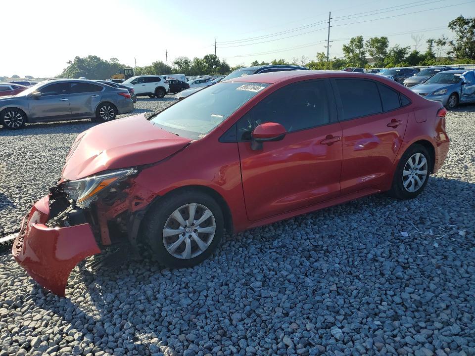 TOYOTA COROLLA 2020 with VIN JTDEPRAE0LJ088434 - Photo from auction