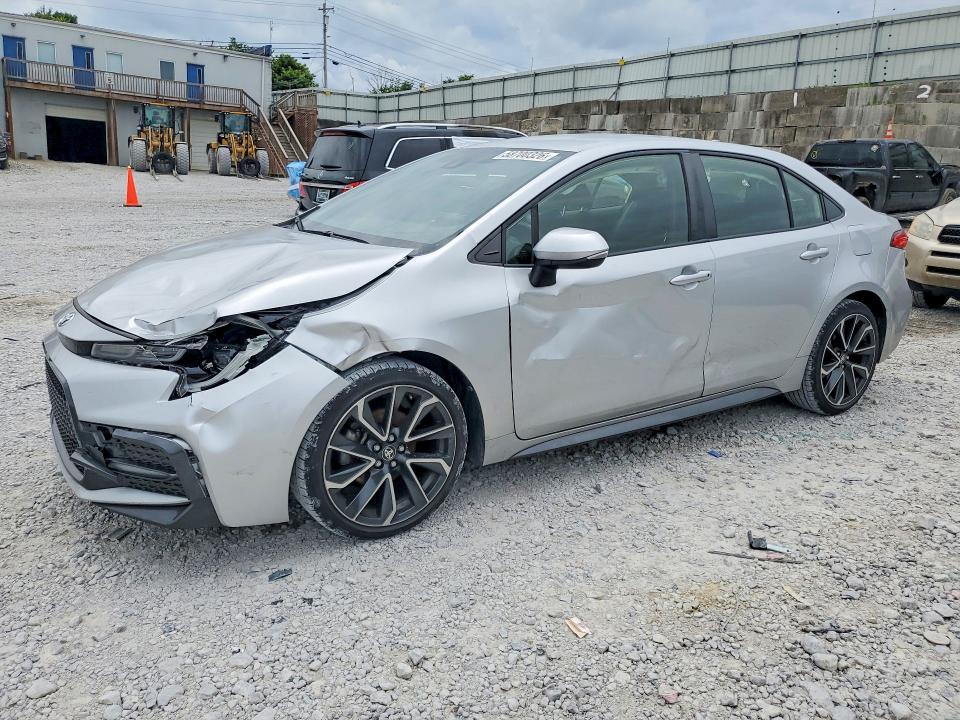TOYOTA COROLLA 2022 with VIN JTDS4MCE8NJ096134 - Photo from auction