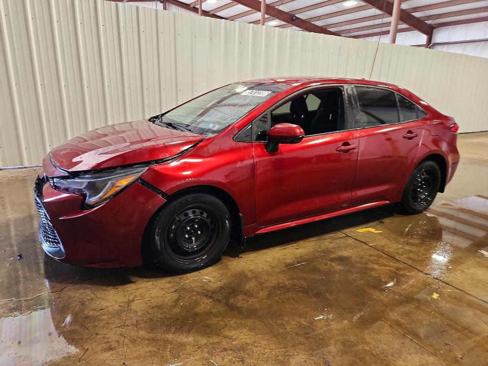 TOYOTA COROLLA 2022 with VIN JTDEPMAEXNJ215275 - Photo from auction