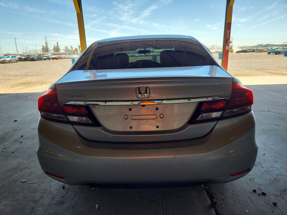 Photo 6 from auction – 2013 HONDA CIVIC with VIN 19XFB2F54DE031347