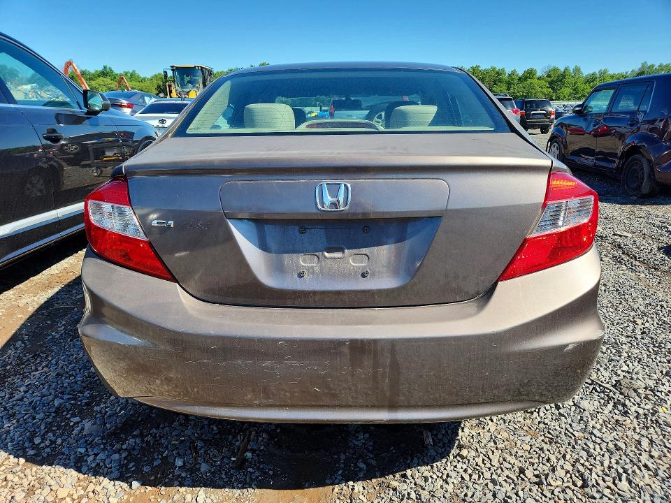 Photo 6 from auction – 2012 HONDA CIVIC with VIN 19XFB2F54CE375078
