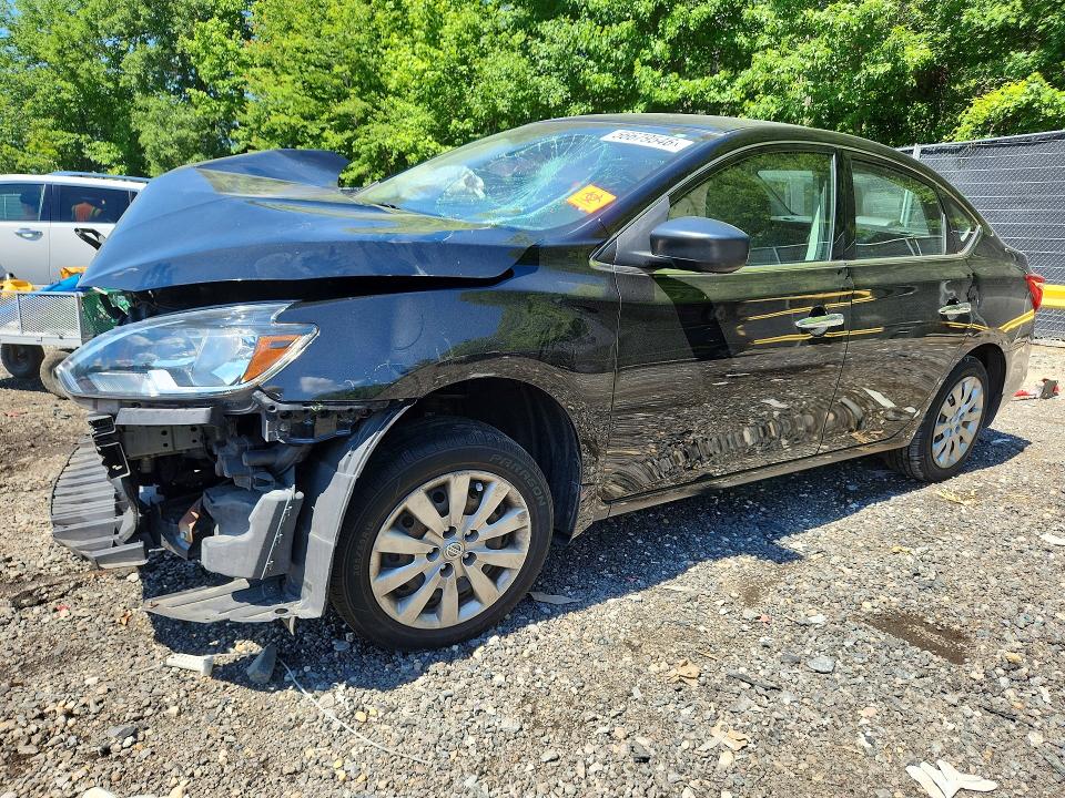 Photo 1 from auction – 2017 NISSAN SENTRA with VIN 3N1AB7AP3HY378868