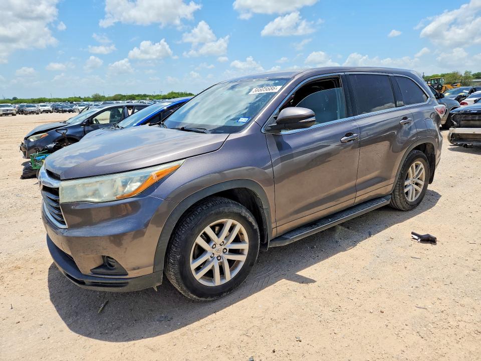 2015 TOYOTA HIGHLANDER - Търг №56605686