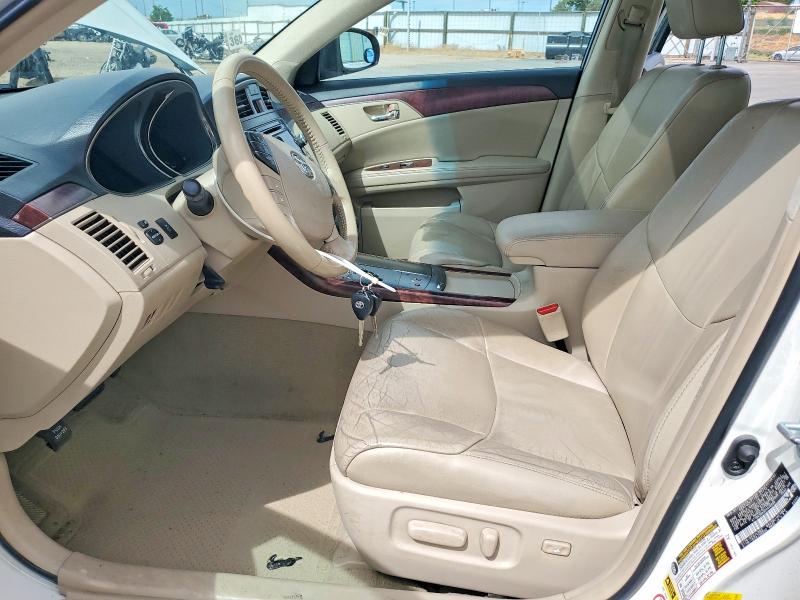 Photo 7 from auction – 2012 TOYOTA AVALON with VIN 4T1BK3DB3CU446698