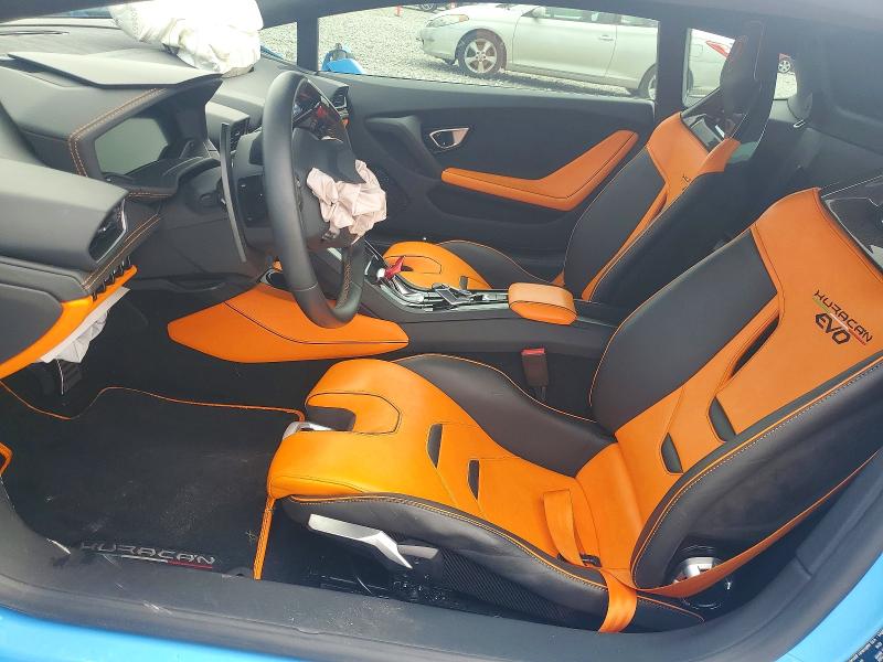 Photo 7 from auction – 2021 LAMBORGHINI HURACAN with VIN ZHWUF5ZF9MLA16300