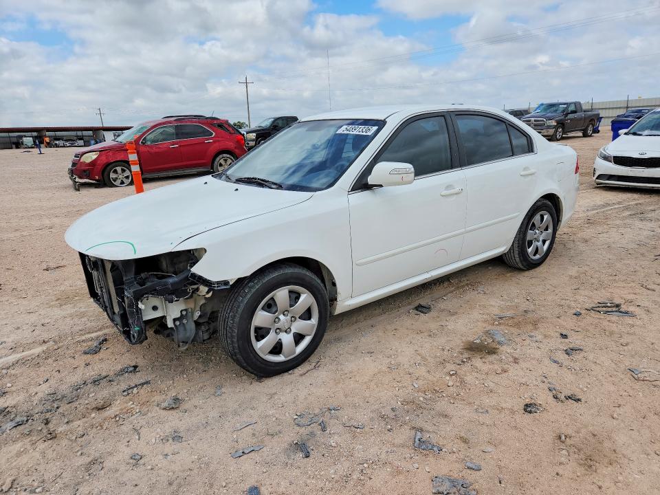 KIA OPTIMA 2009 with VIN KNAGE228695321780 - Photo from auction