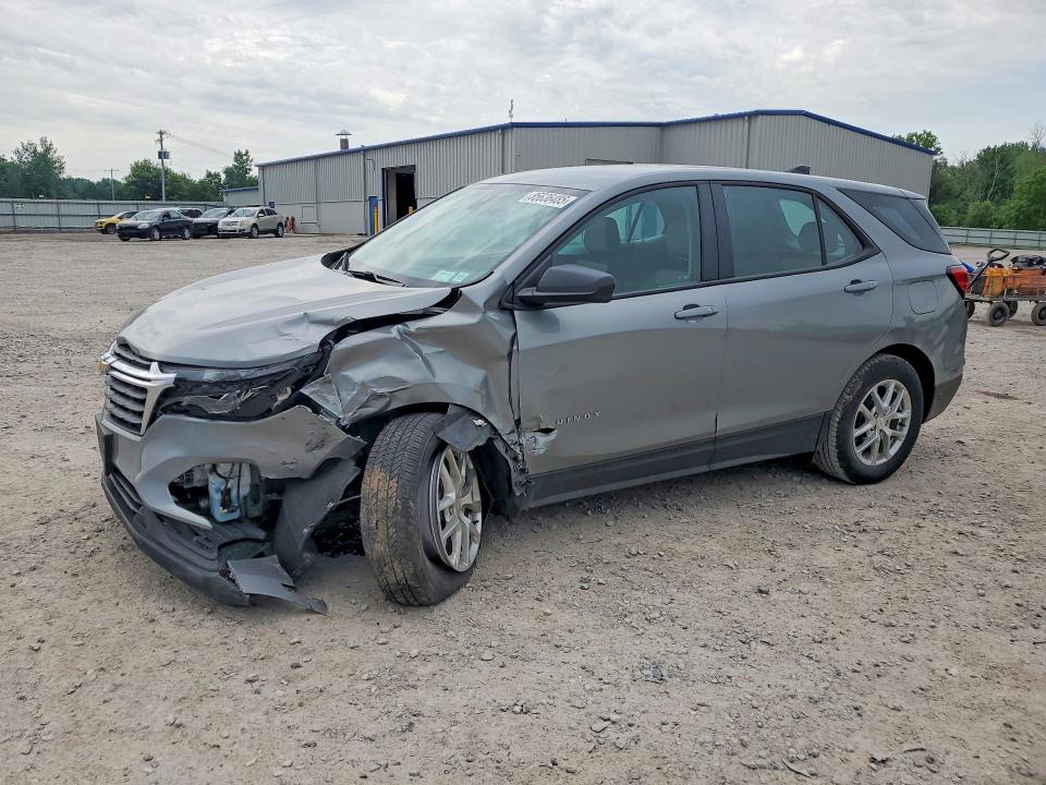 CHEVROLET EQUINOX 2024 with VIN 3GNAXSEG5RL317345 - Photo from auction