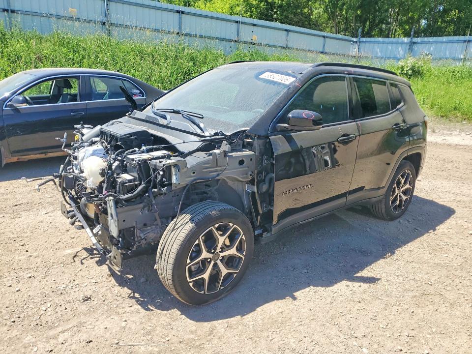 JEEP COMPASS 2025 with VIN 3C4NJDCNXST560471 - Photo from auction
