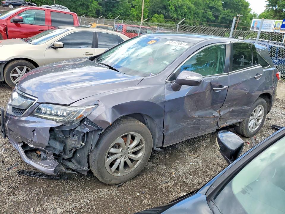 Photo 1 from auction – 2017 ACURA RDX with VIN 5J8TB4H58HL010222