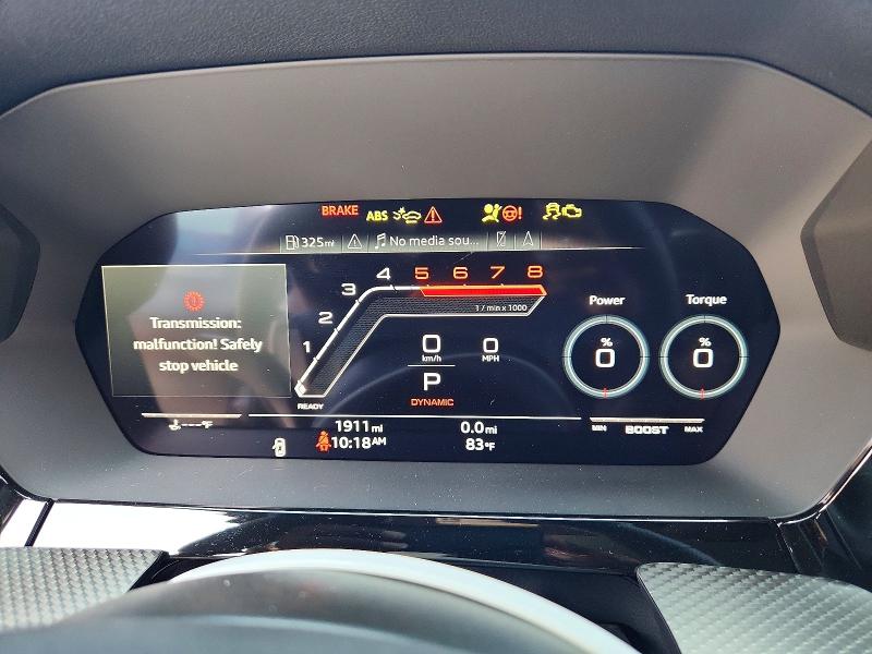 Photo 9 from auction – 2025 AUDI RS3 with VIN WUAGWDGY1SA912670