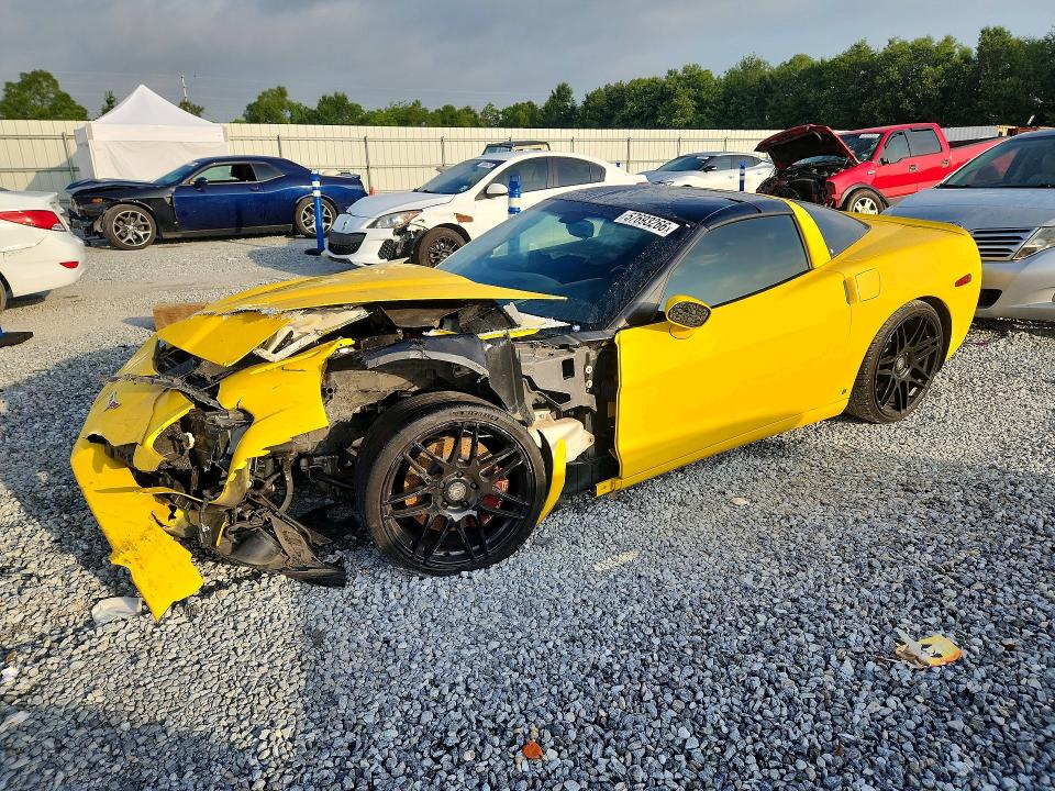 CHEVROLET CORVETTE 2007 with VIN 1G1YY26U375104697 - Photo from auction