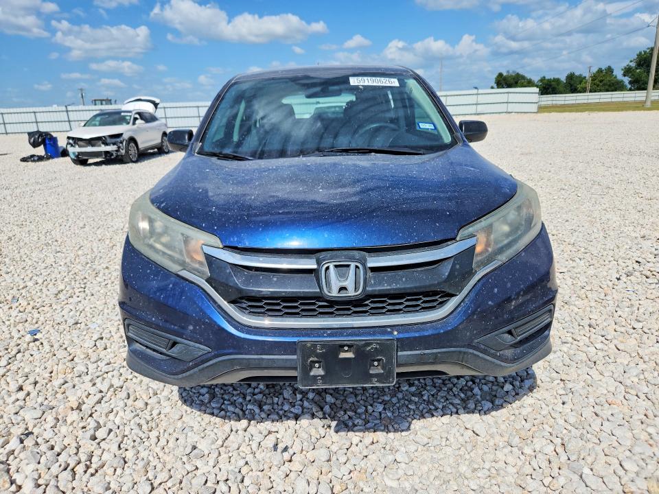 Photo 5 from auction – 2015 HONDA CR-V with VIN 3CZRM3H38FG711908