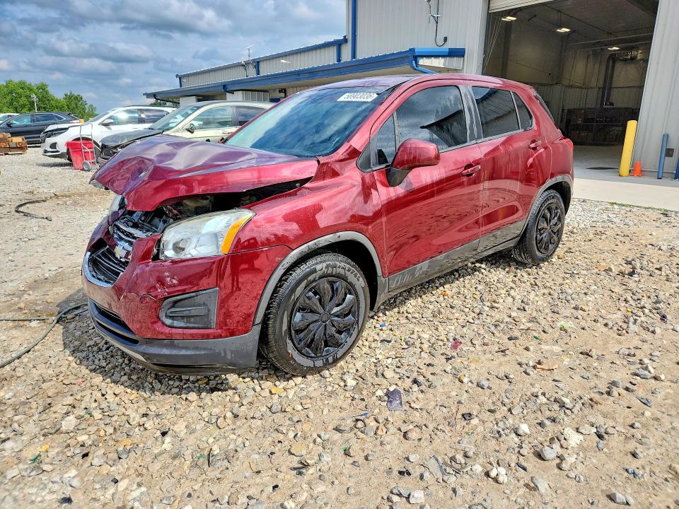 CHEVROLET TRAX 2016 with VIN 3GNCJKSB3GL237798 - Photo from auction