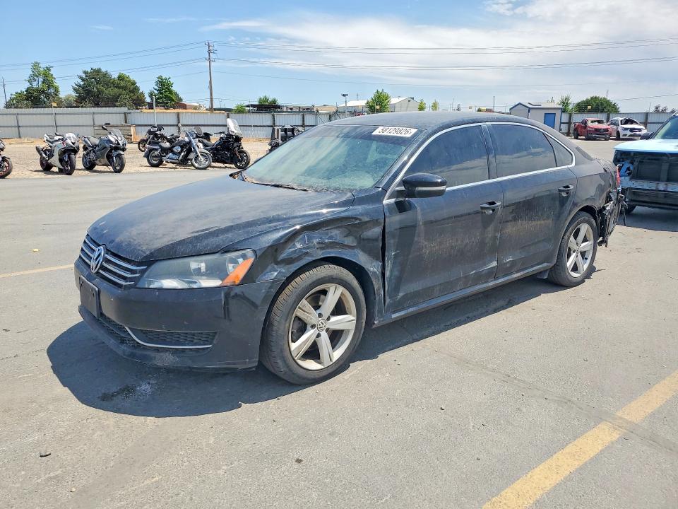 VOLKSWAGEN PASSAT 2013 with VIN 1VWBH7A34DC080083 - Photo from auction