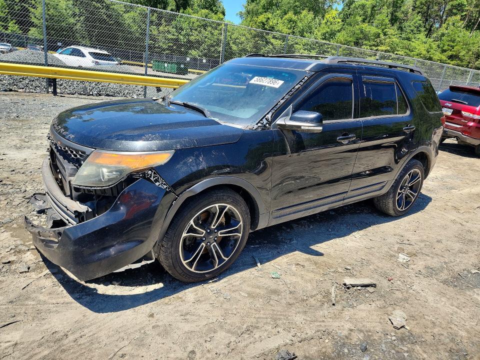 Photo 1 from auction – 2015 FORD EXPLORER with VIN 1FM5K8GTXFGA32724