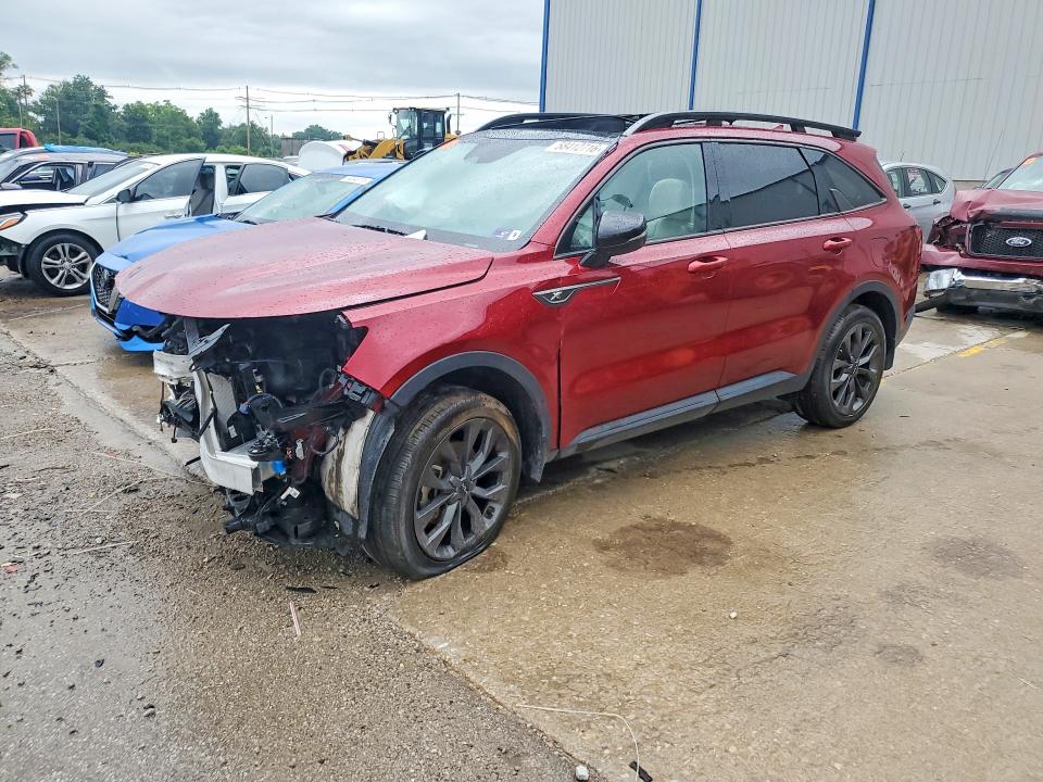 KIA SORENTO 2023 with VIN 5XYRHDLF0PG225031 - Photo from auction