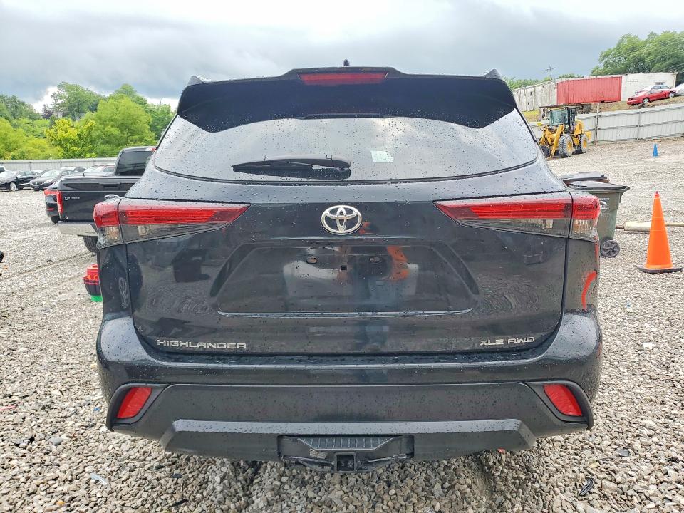 Photo 6 from auction – 2024 TOYOTA HIGHLANDER with VIN 5TDKDRBH5RS561714