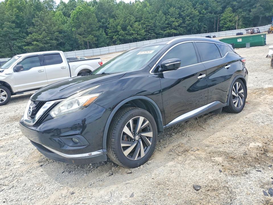 NISSAN MURANO 2015 with VIN 5N1AZ2MG1FN216377 - Photo from auction