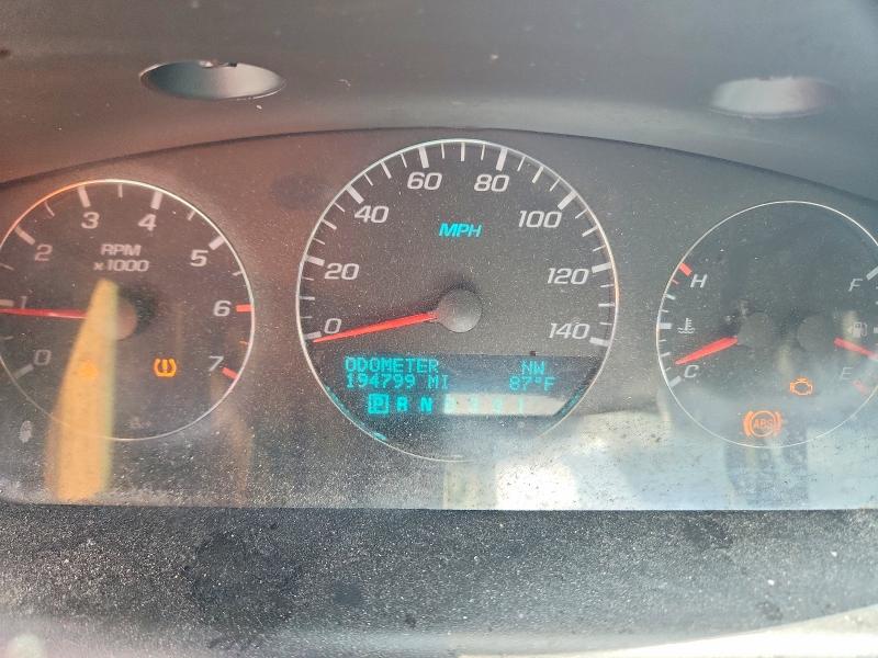 Photo 9 from auction – 2008 CHEVROLET IMPALA with VIN 2G1WU583789234270
