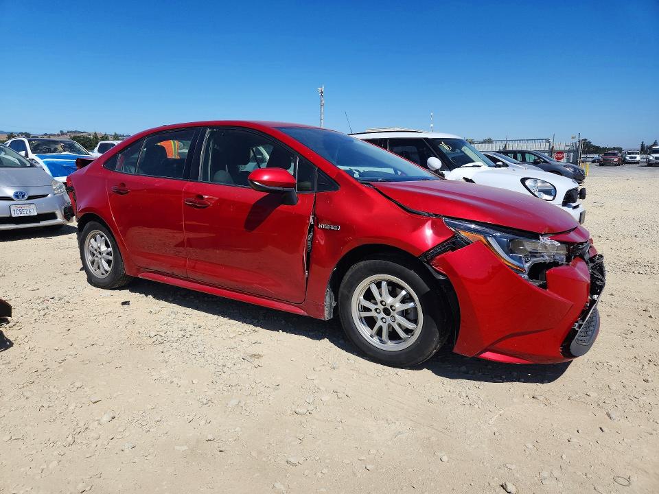 Photo 4 from auction – 2020 TOYOTA COROLLA with VIN JTDEBRBE9LJ025636