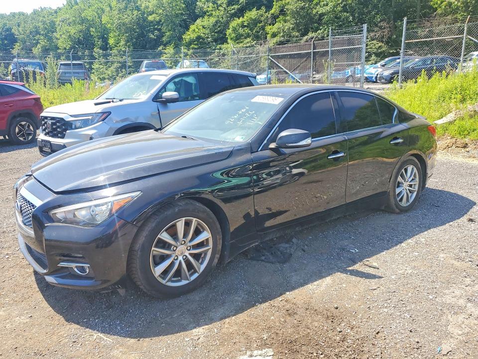 INFINITI Q50 2017 with VIN JN1EV7AP9HM731786 - Photo from auction