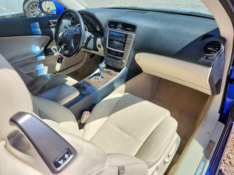 Photo 8 from auction – 2010 LEXUS IS with VIN JTHFF2C2XA2502259